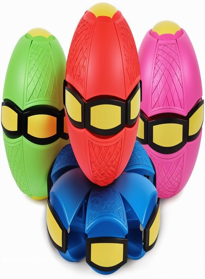 Todfod Flying Magic UFO Transforming Flying Disc Toy for Kids | Colorful Shape-Shifting Ball Game - Image 4